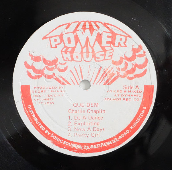 Charlie Chaplin (2) : Que Dem (LP, RP)