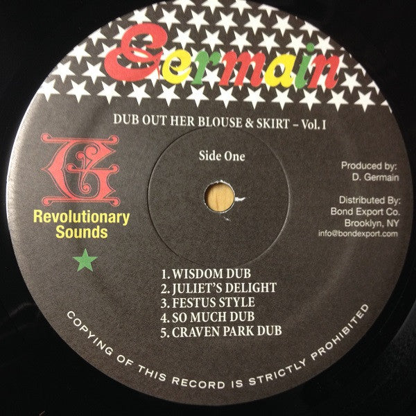 The Revolutionaries : Dub Out Her Blouse & Skirt Vol. 1 (LP, Album, RE)