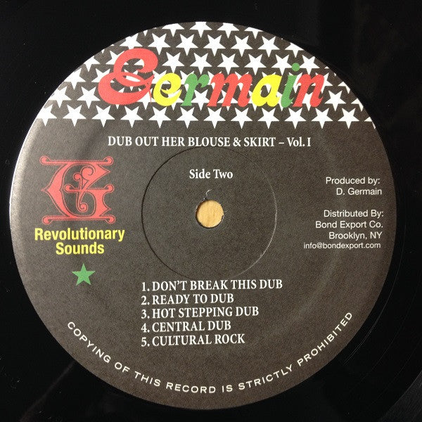 The Revolutionaries : Dub Out Her Blouse & Skirt Vol. 1 (LP, Album, RE)