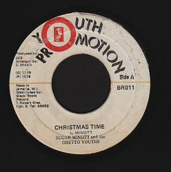Sugar Minott & Ghetto Youths : Christmas Time (7", Single)
