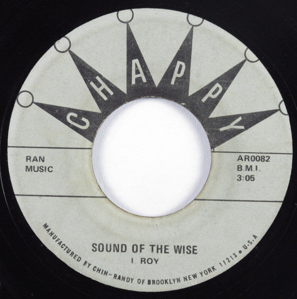 U-Roy / The Viceroys : Sound Of The Wise / Promises (7", M/Print)