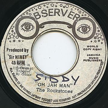 Rockstones : Oh Jah Man (7")