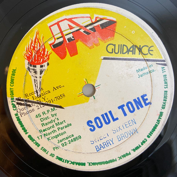 Barry Brown : Give Another Israel A Try / Sweet Sixteen (12")