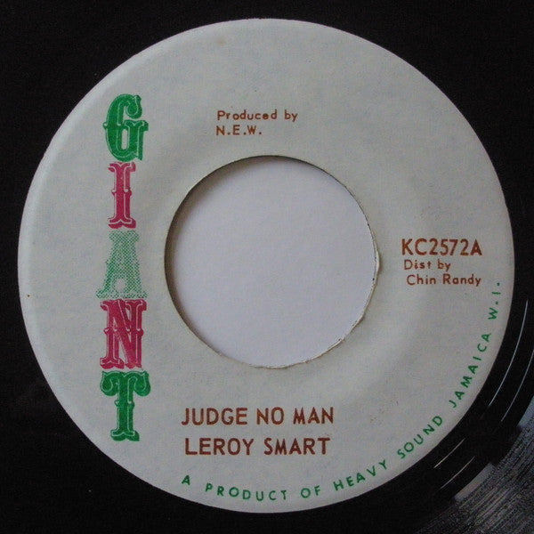 Leroy Smart : Judge No Man (7")