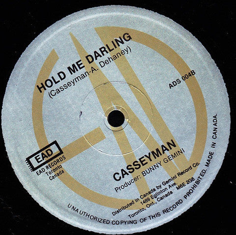 Junior Brammer / Casseyman* : Jump Around / Hold Me Darling (12")