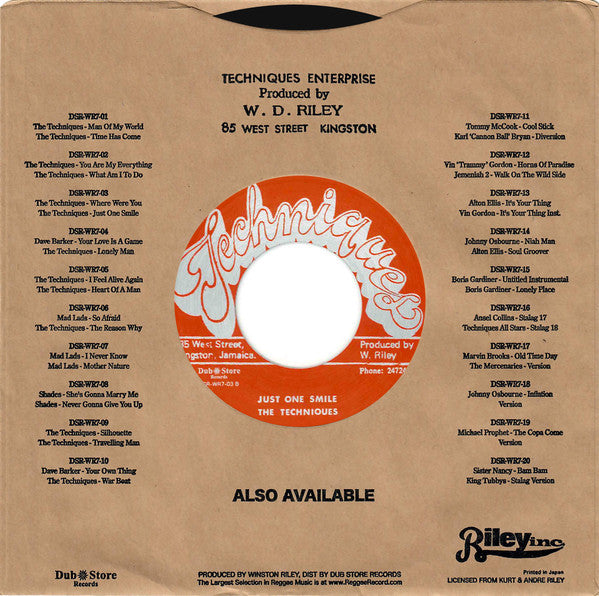 The Sensations : Where Were You / Just One Smile (7", RE)