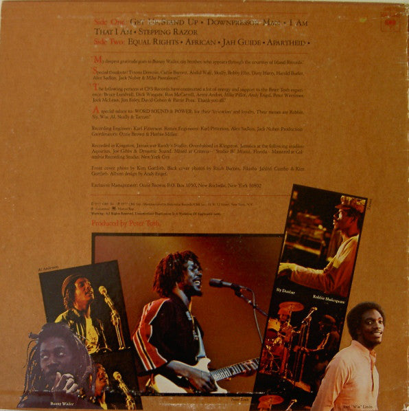 Peter Tosh : Equal Rights (LP, Album)