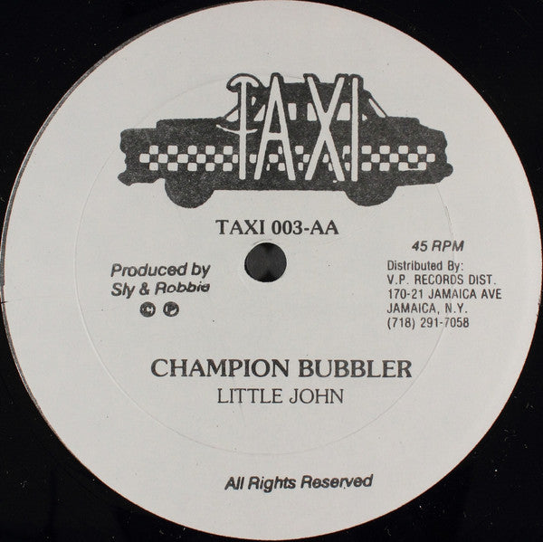 Half Pint (3) / Little John : Cost Of Living / Champion Bubbler  (12")