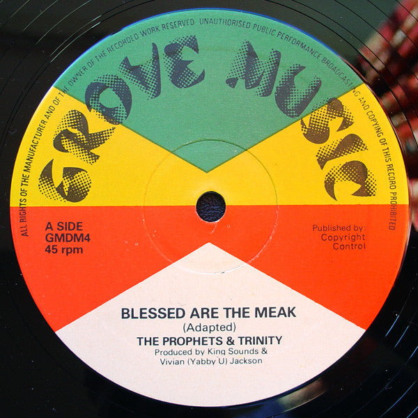 The Prophets & Trinity (4) / Tommy McCook : Blessed Are The Meak / Stepping High (12")
