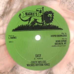 Coozie Mellers / Wackies Rhythm Force : Easy / You Move (10", RE, Mar)