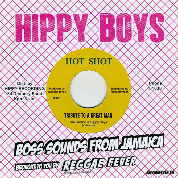 Lloyd & Devon / Vin Gordon & The Hippy Boys : Baby Let's Reggae Now / Tribute To A Great Man (7", Single, RE)