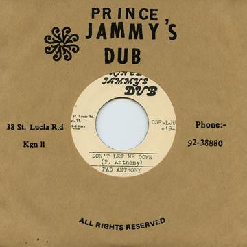 Pad Anthony : Don't Let Me Down (7")