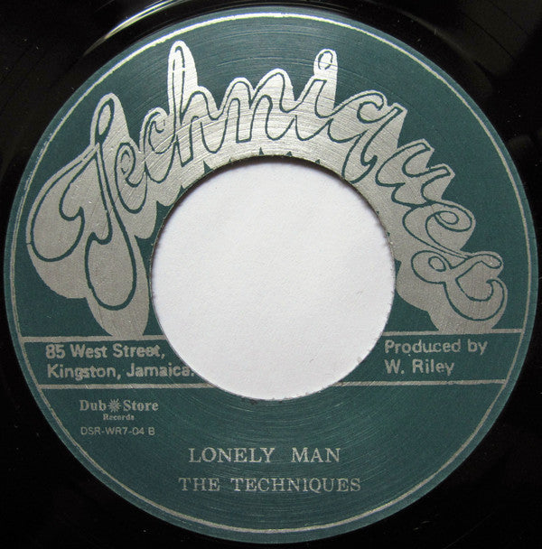 Dave Barker (2) / The Techniques : Your Love Is A Game / Lonely Man (7", RE)