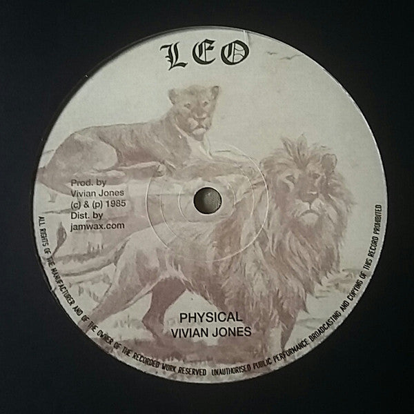 Vivian Jones : Physical (12", RE)