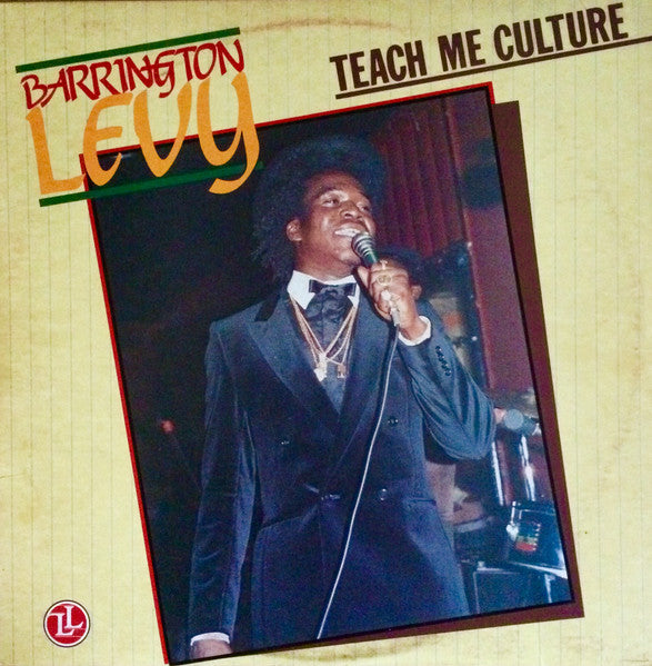 Barrington Levy : Teach Me Culture (LP, Album)