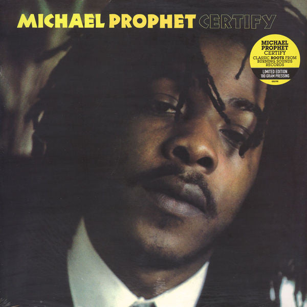 Michael Prophet : Certify (LP, Album, Ltd, RE, 180)