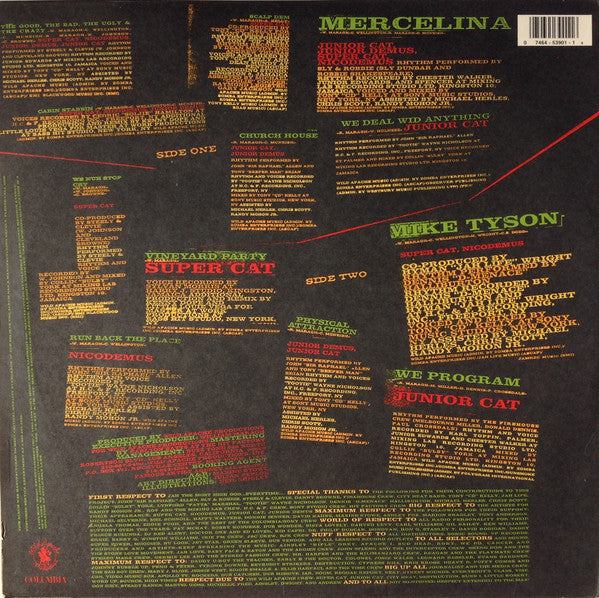 Super Cat (2), Junior Cat, Junior Demus, Nicodemus : The Good, The Bad, The Ugly & The Crazy (LP, Album)