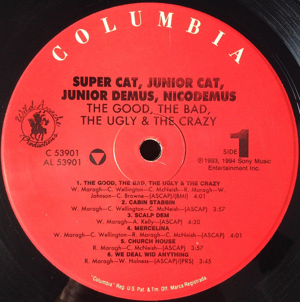Super Cat (2), Junior Cat, Junior Demus, Nicodemus : The Good, The Bad, The Ugly & The Crazy (LP, Album)