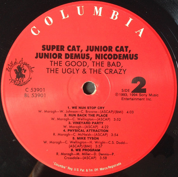 Super Cat (2), Junior Cat, Junior Demus, Nicodemus : The Good, The Bad, The Ugly & The Crazy (LP, Album)