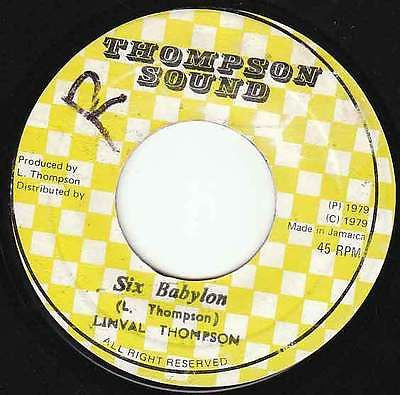 Linval Thompson / Roots Radicks Band* : Six Babylon (7")