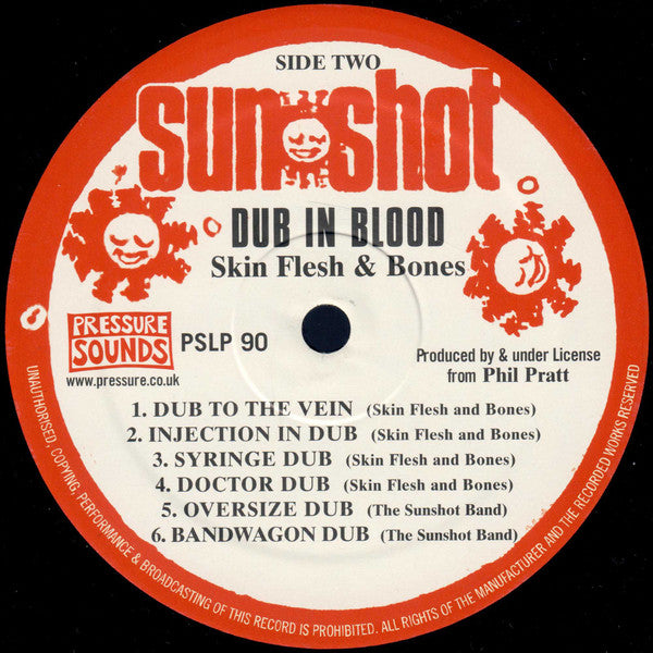 Skin, Flesh & Bones : Dub In Blood (LP, Album, Comp, RE)