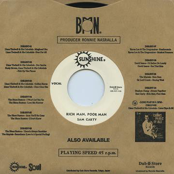 Stephen Chang* / Sam Carty : Always Together / Rich Man, Poor Man (7")