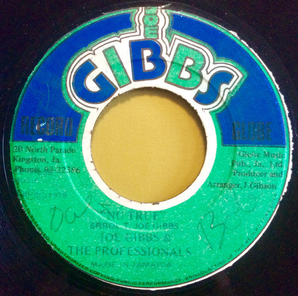 Dennis Brown & Dhaima : A True (7")