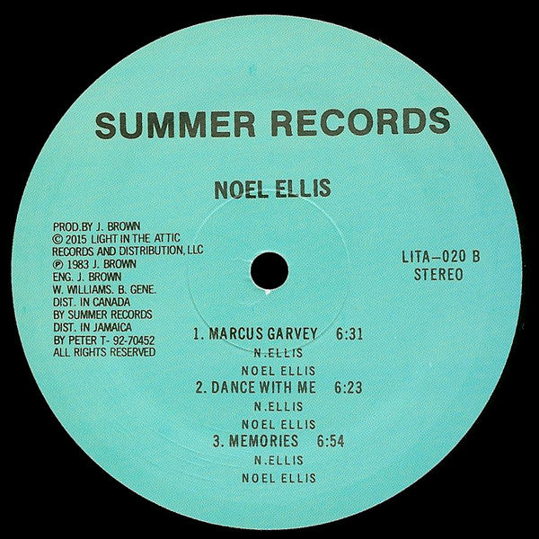 Noel Ellis : Noel Ellis (LP, Album, RE, Gat)