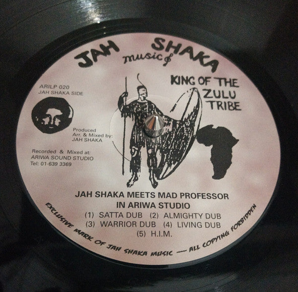Jah Shaka Meets Mad Professor : At Ariwa Sounds (LP, Album, RE, Ind)