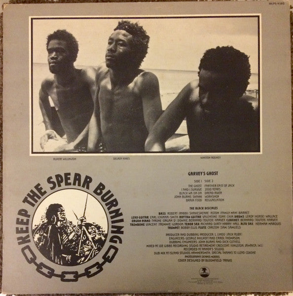 Burning Spear : Garvey's Ghost (LP, Album, Pit)