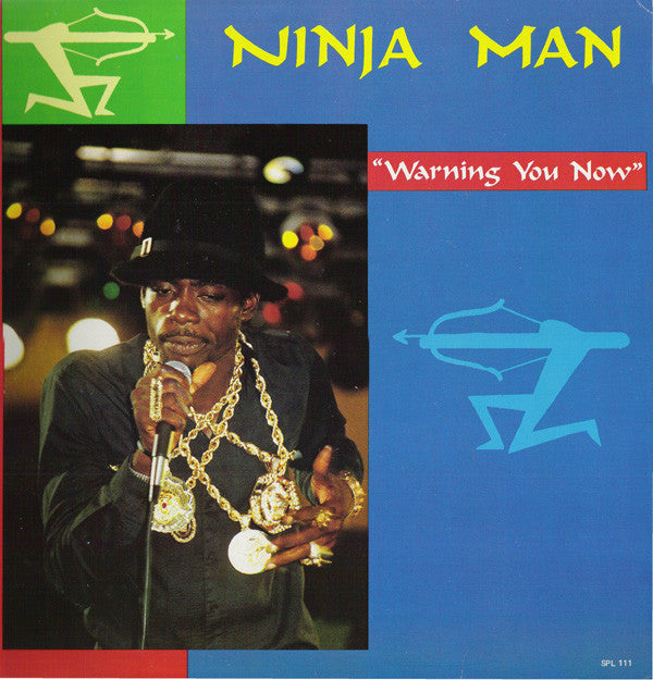 Ninjaman : Warning You Now (LP, Album)