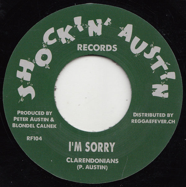 The Clarendonians / The Tartans : I'm Sorry / Reggae Reggae All Night Long (7", RE)