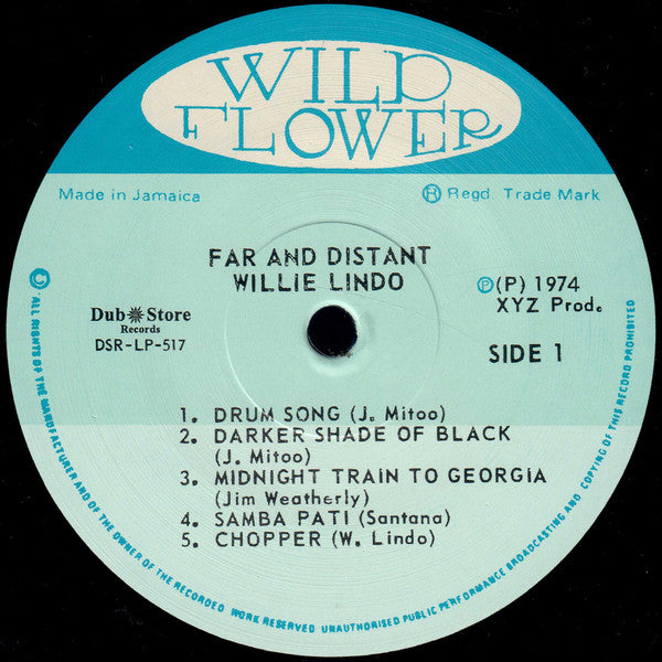 Willie Lindo : Far And Distant (LP, Album, RE)