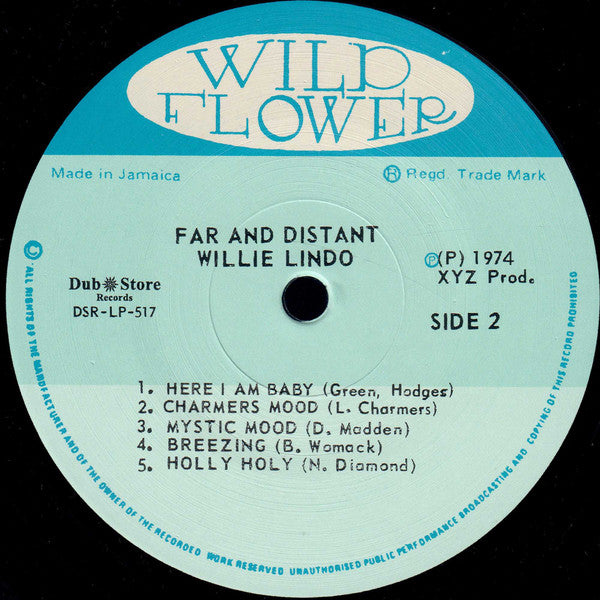 Willie Lindo : Far And Distant (LP, Album, RE)
