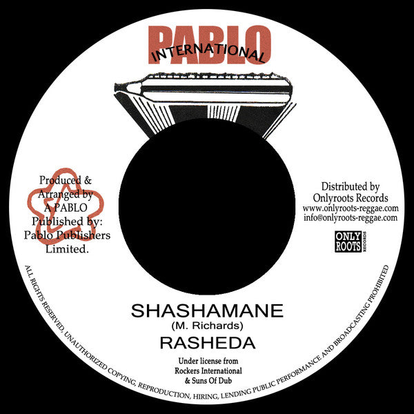 Rasheda* : Shashamane (7")