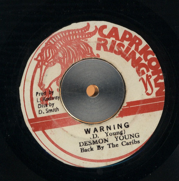 Desmon Young* Back By The Caribs (2) : Warning (7")
