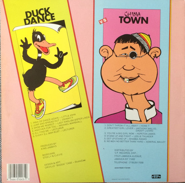 Various : Duck Dance V/s China Town (LP, Comp)