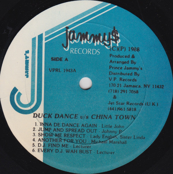 Various : Duck Dance V/s China Town (LP, Comp)