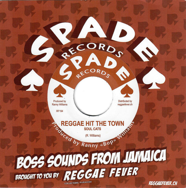 Soul Cats / Gregory Isaacs : Reggae Hit The Town / Another Heartache (7", RSD, Ltd, RE)