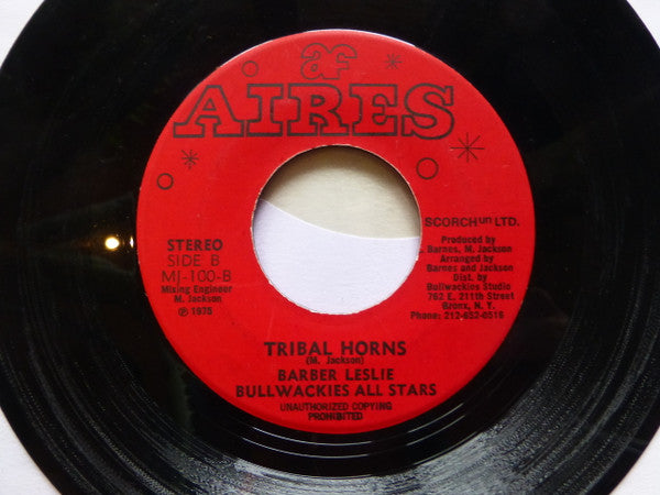 Little Roy / Barber Leslie* : Tribal War / Tribal Horns (7")