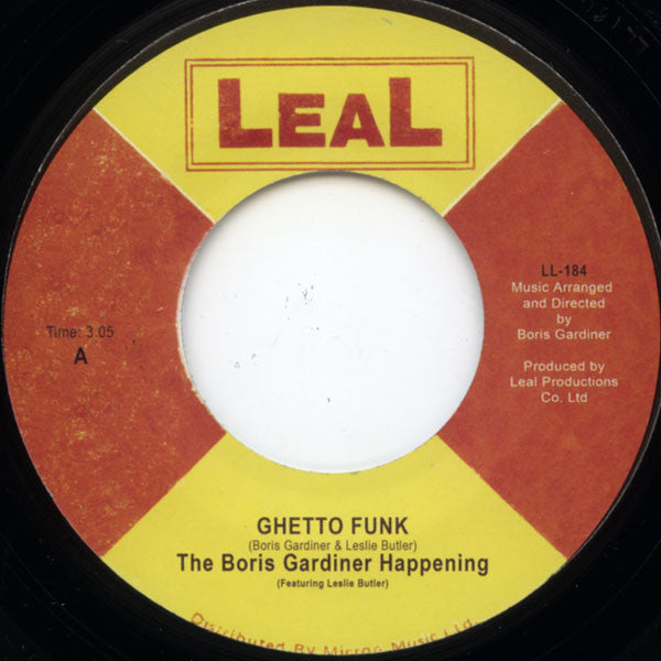 The Boris Gardiner Happening : Ghetto Funk / Spooky (7", Single)
