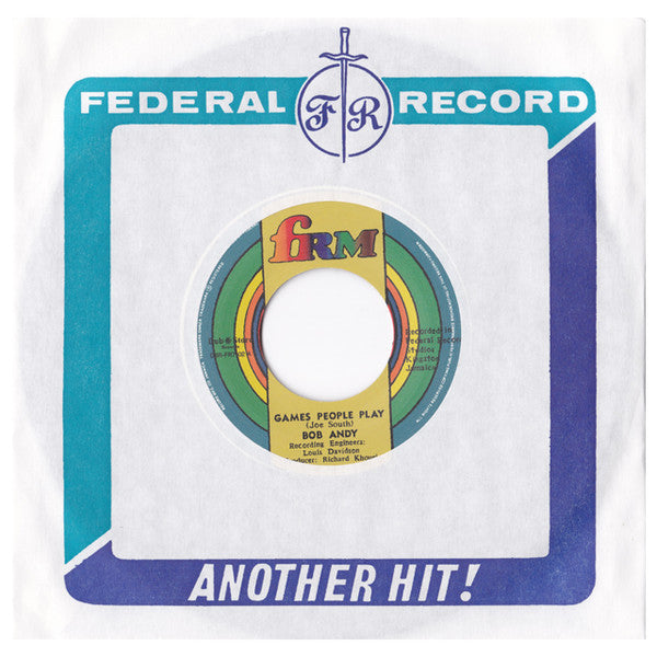 Bob Andy : Games People Play (7", Single, RE)