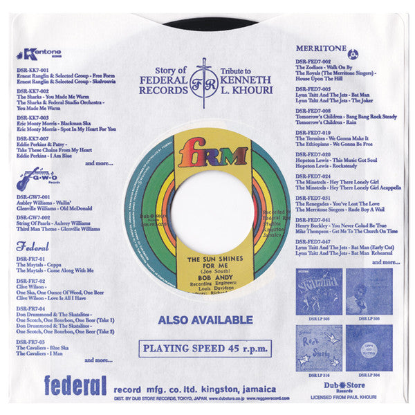 Bob Andy : Games People Play (7", Single, RE)