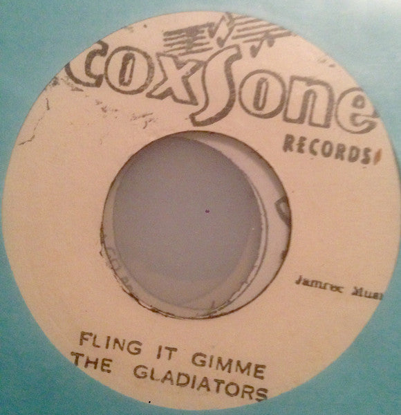 The Gladiators / Jackie Mittoo & Sound Dimensions* : Fling It Gimme / Can I Change My Mind Inst. (7")
