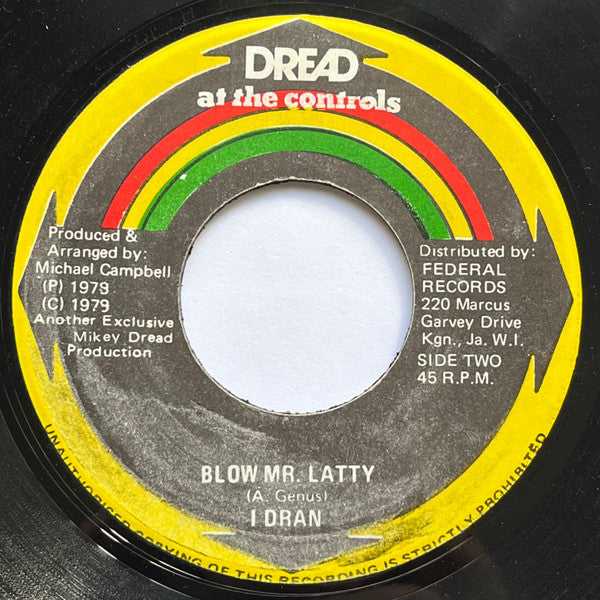 Latty Guzang / I Dran : Stage Show / Blow Mr. Latty (7")