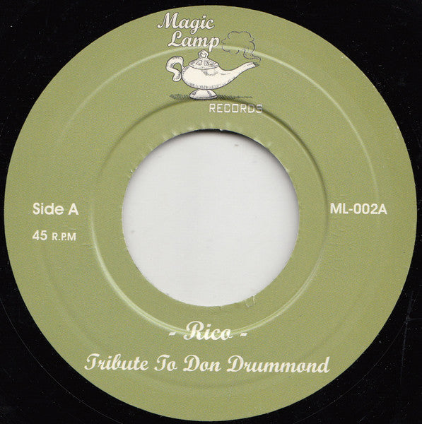 Rico Rodriguez / The Crystalites : Tribute To Don Drummond / Drop Pon (7", RE, Unofficial)
