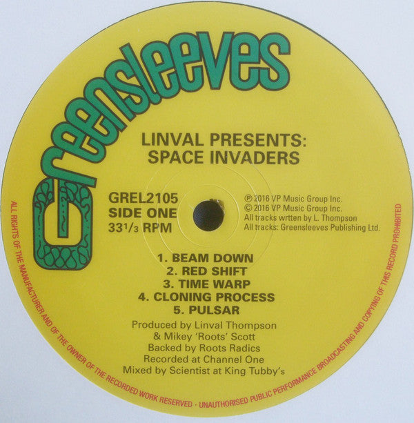 Linval* : Space Invaders (LP, RE, RM + LP, Comp, RM)