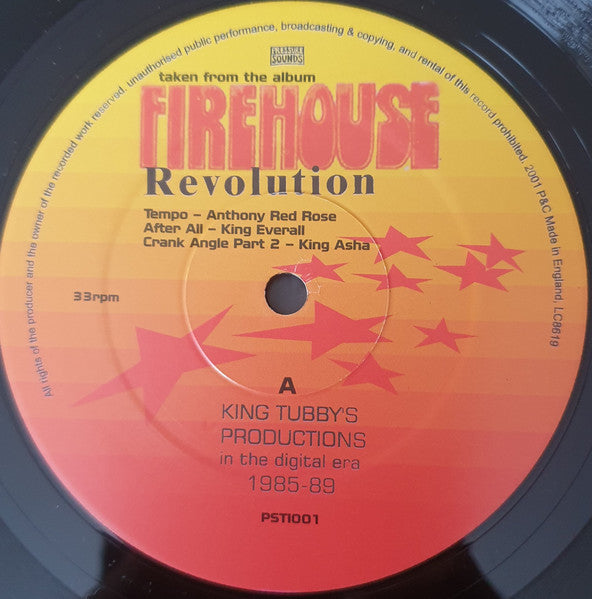 Various : Firehouse Revolution (12", EP)