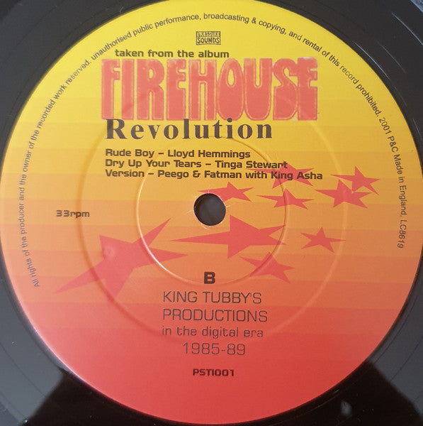 Various : Firehouse Revolution (12", EP)