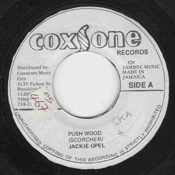 Jackie Opel / Terry & Jerry : Push Wood / Mama Julie (7", RP)